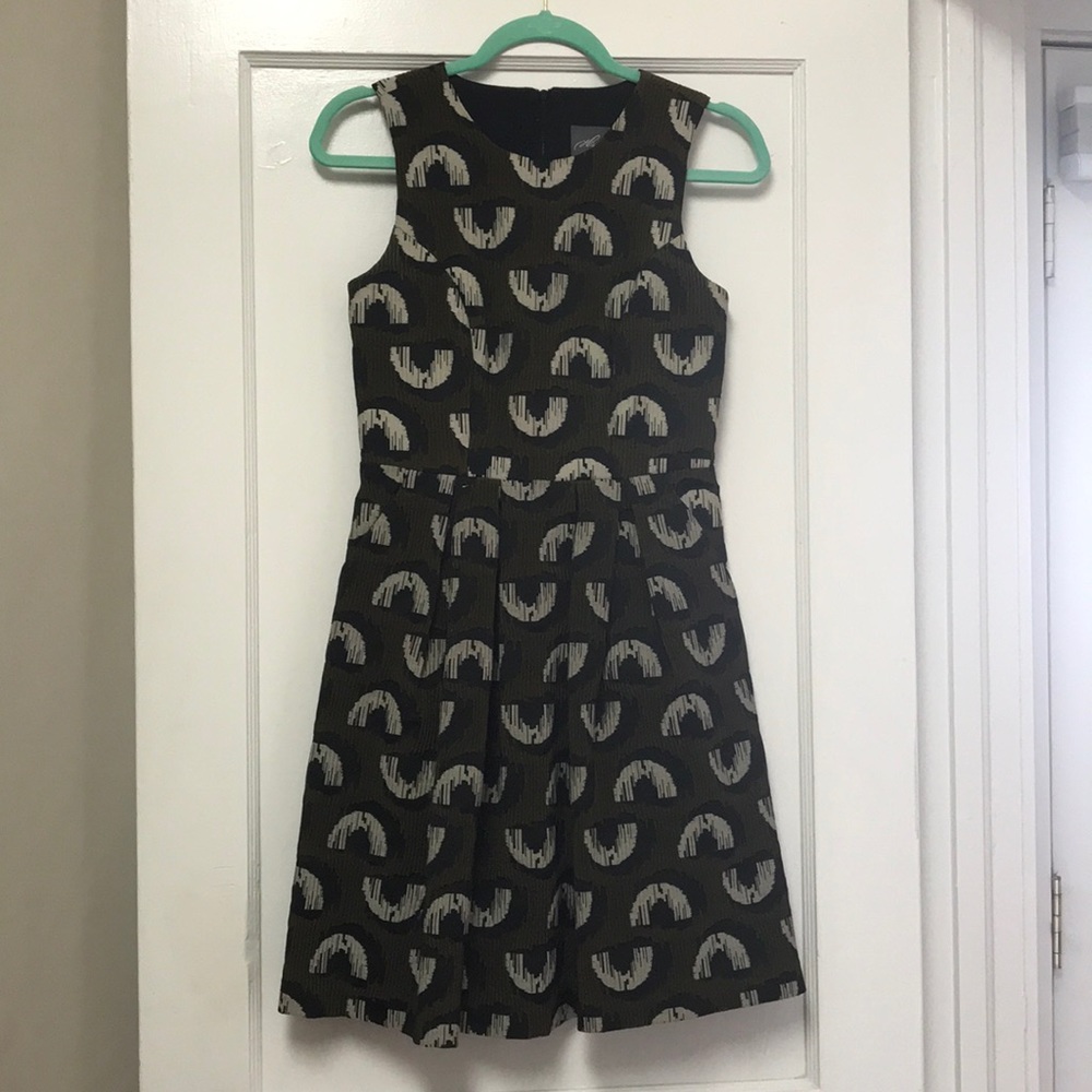 Anthropologie cocktail dress with back detail